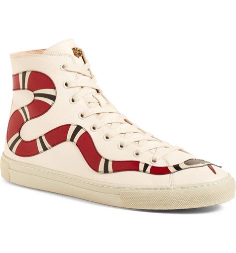 gucci sneaker high|gucci snake high top sneakers.